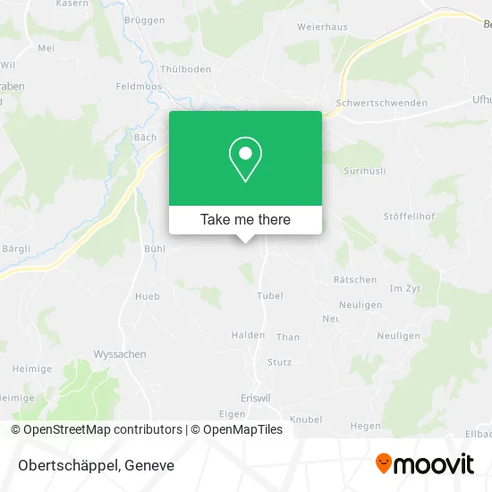 Obertschäppel map