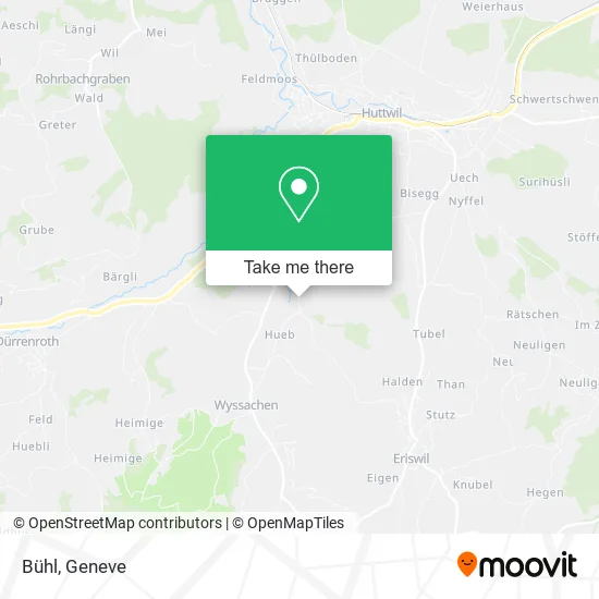 Bühl map
