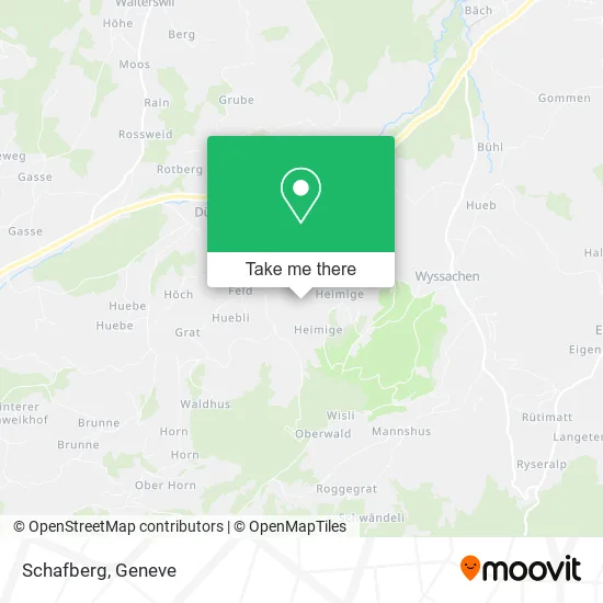 Schafberg map