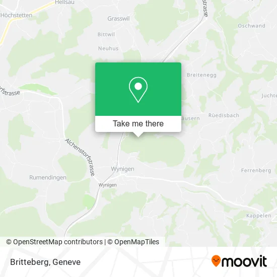 Britteberg map