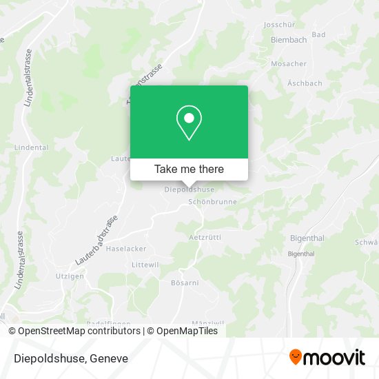Diepoldshuse map