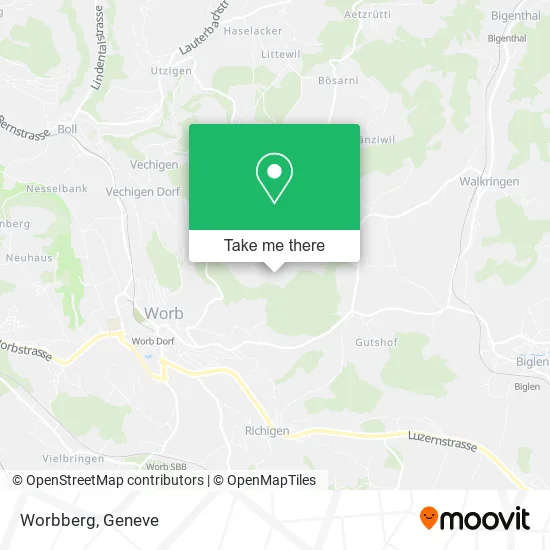 Worbberg map