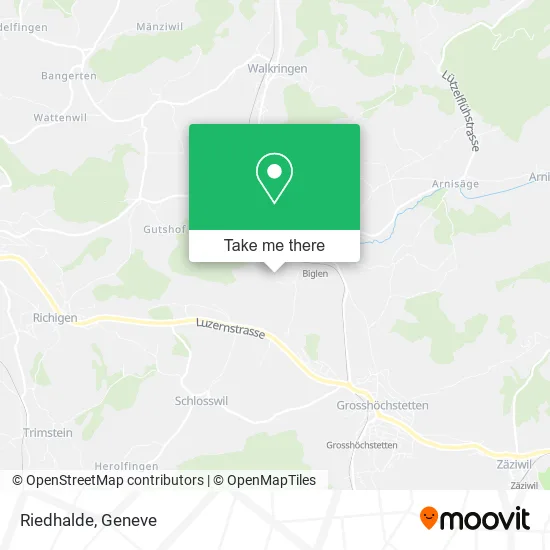 Riedhalde map