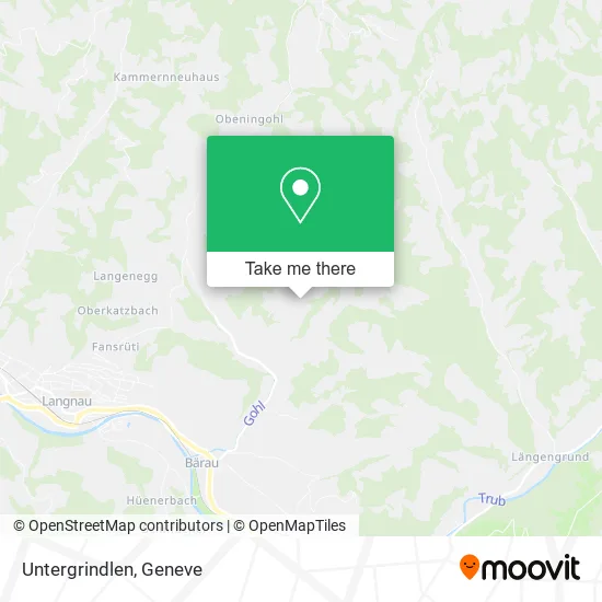 Untergrindlen map