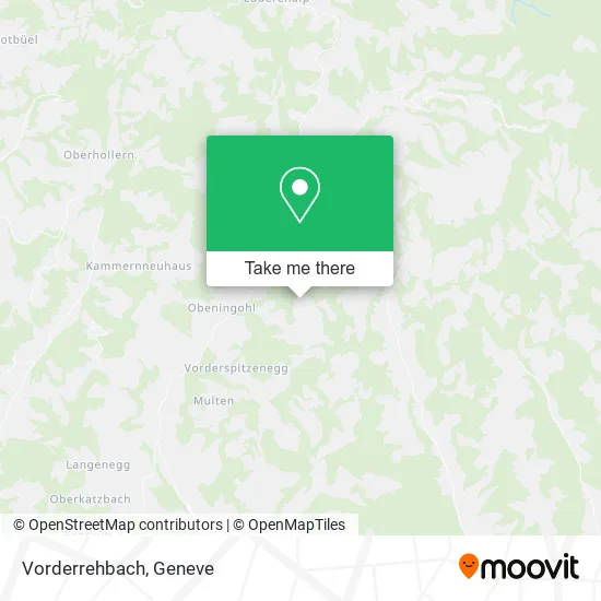 Vorderrehbach map
