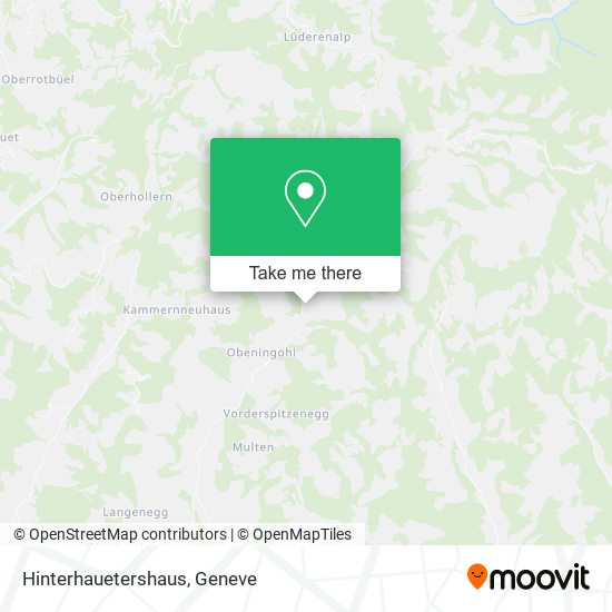 Hinterhauetershaus map