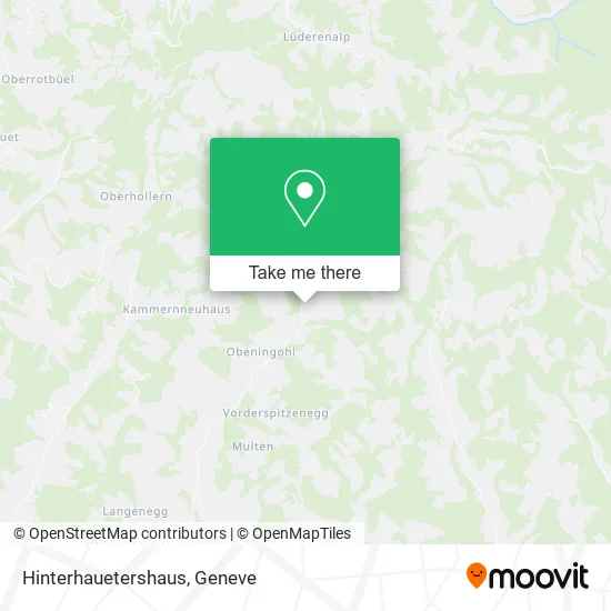 Hinterhauetershaus map