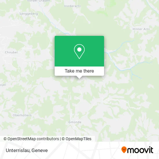 Unterrislau map
