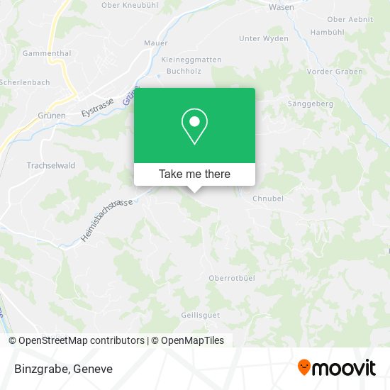 Binzgrabe map