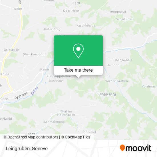 Leingruben map