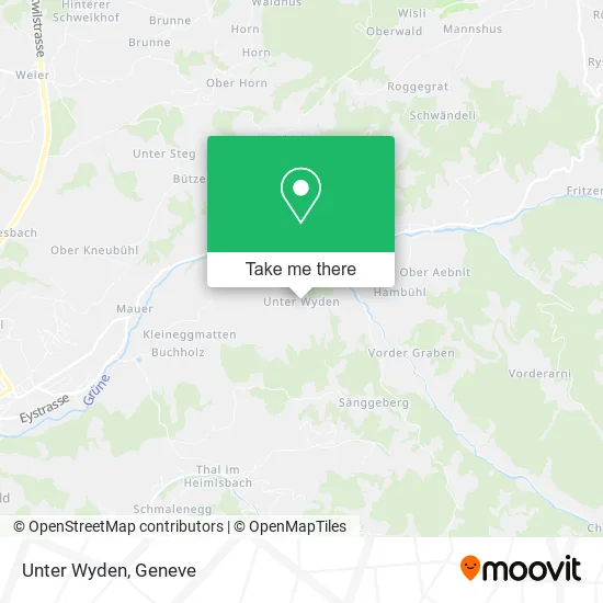 Unter Wyden map