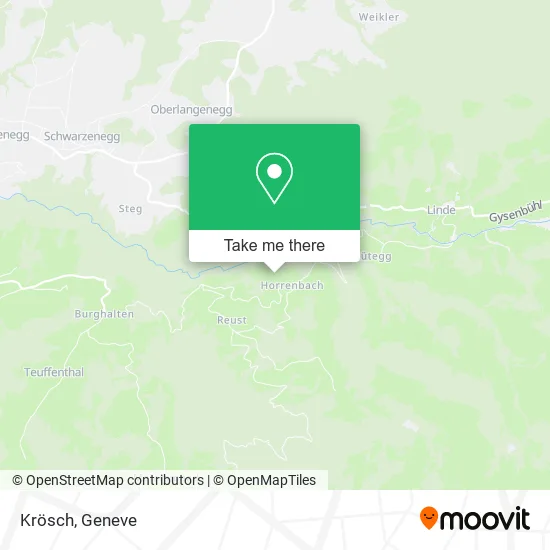 Krösch map