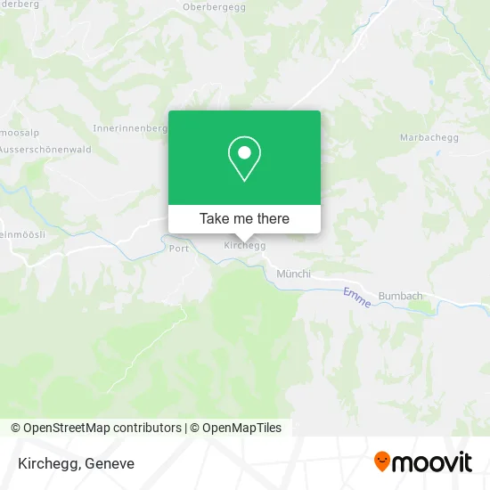 Kirchegg map