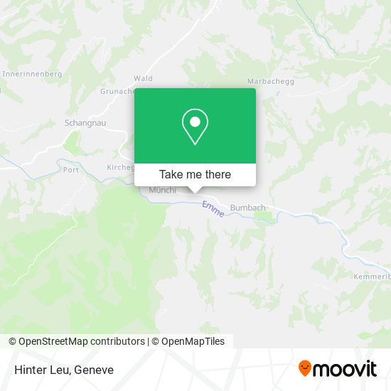 Hinter Leu map