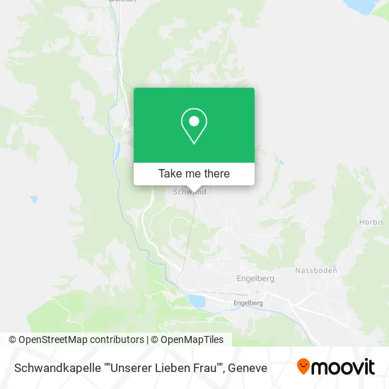 Schwandkapelle ""Unserer Lieben Frau"" map