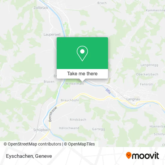 Eyschachen map