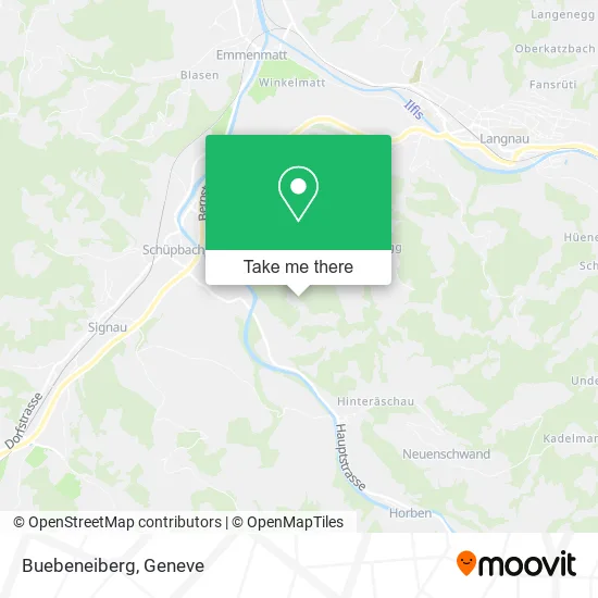 Buebeneiberg map