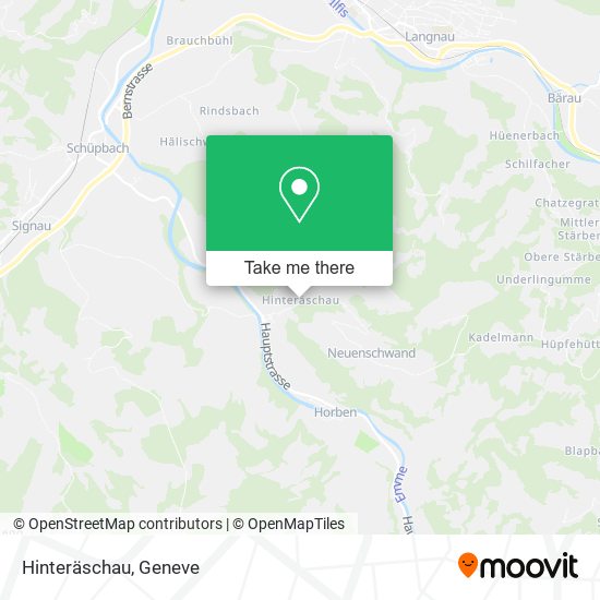 Hinteräschau map