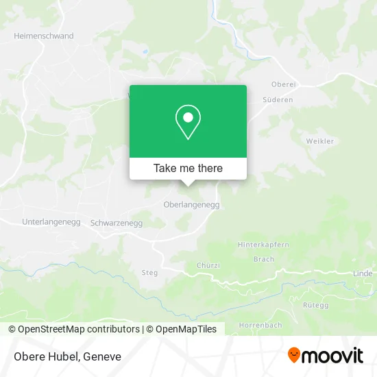 Obere Hubel map