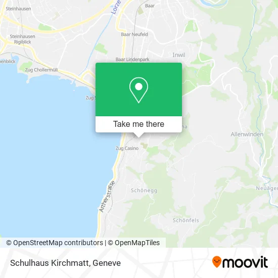 Schulhaus Kirchmatt map