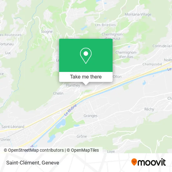 Saint-Clément map