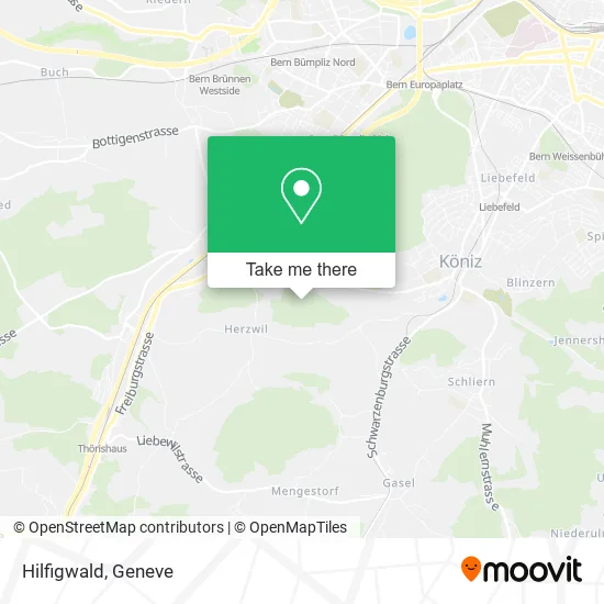 Hilfigwald map