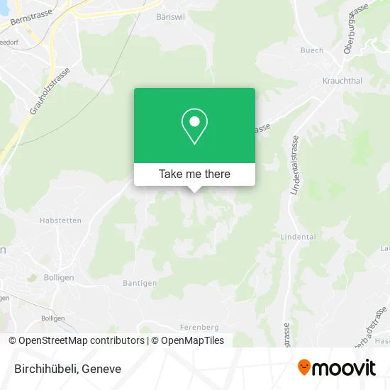 Birchihübeli map