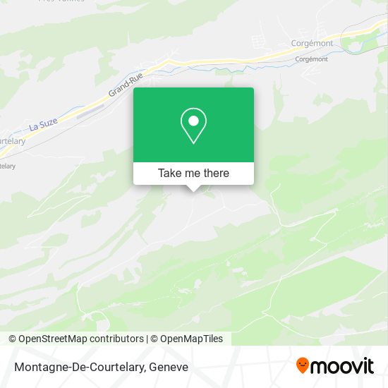 Montagne-De-Courtelary map