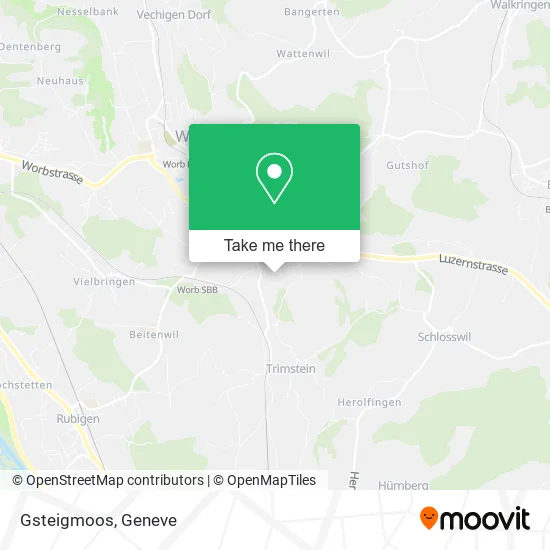 Gsteigmoos map
