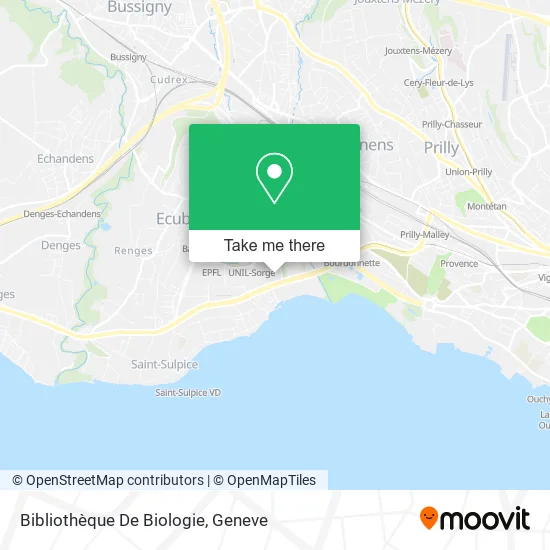 Bibliothèque De Biologie map