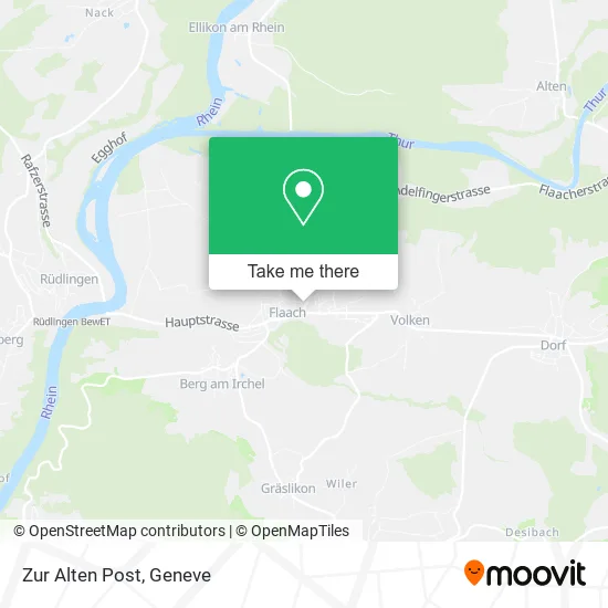 Zur Alten Post map