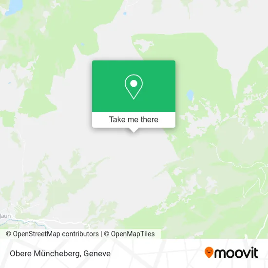 Obere Müncheberg map