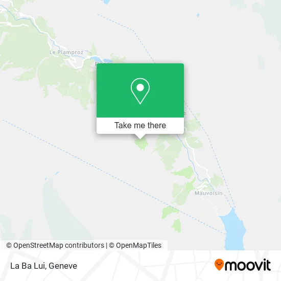 La Ba Lui map