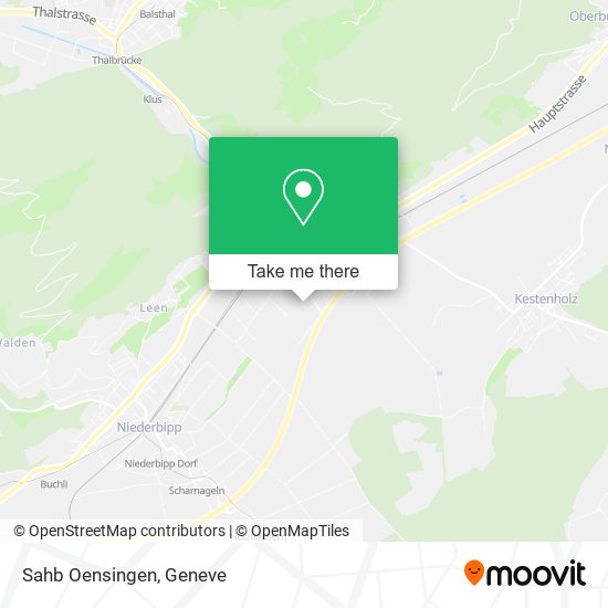 Sahb Oensingen map