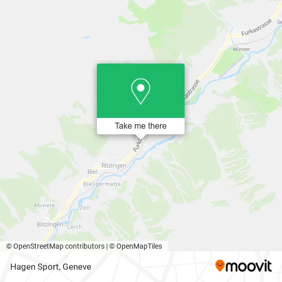 Hagen Sport map