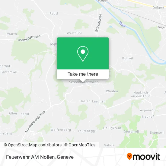 Feuerwehr AM Nollen map