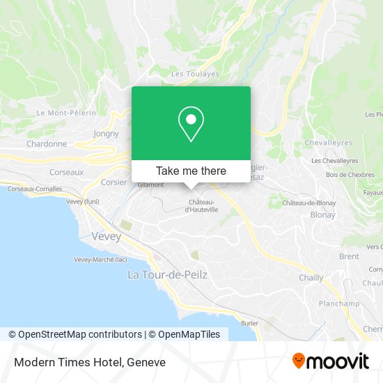 Modern Times Hotel map