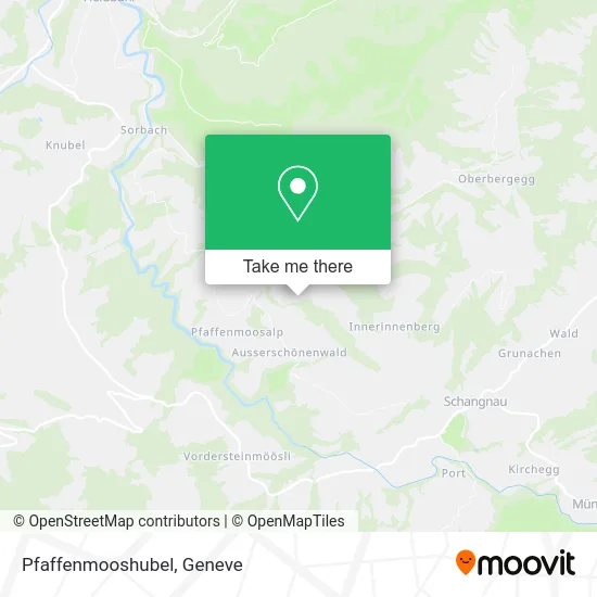 Pfaffenmooshubel map