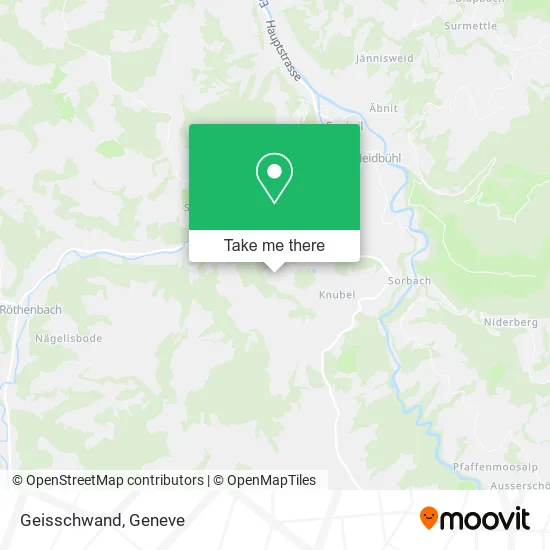 Geisschwand map