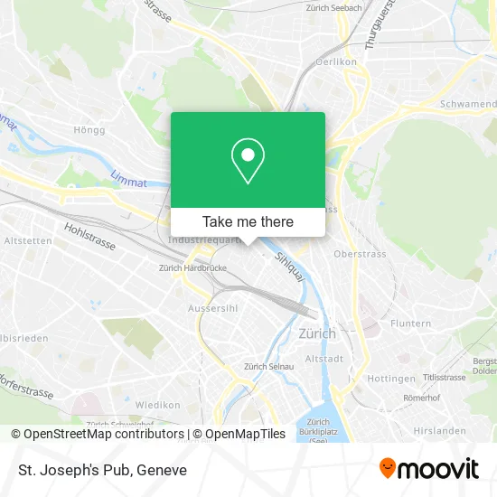 St. Joseph's Pub map