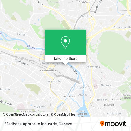 Medbase Apotheke Industrie map