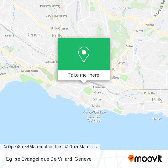 Eglise Evangelique De Villard map