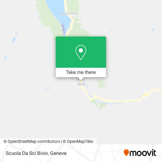 Scuola Da Sci Bivio map