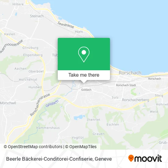 Beerle Bäckerei-Conditorei-Confiserie map