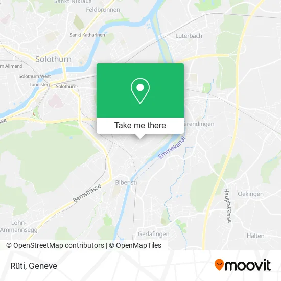 Rüti map