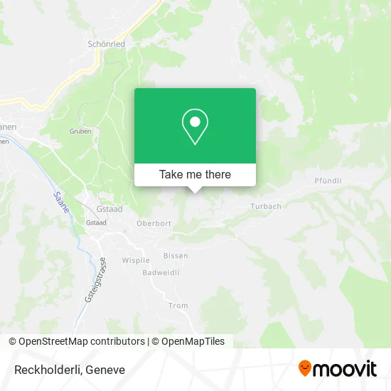 Reckholderli map