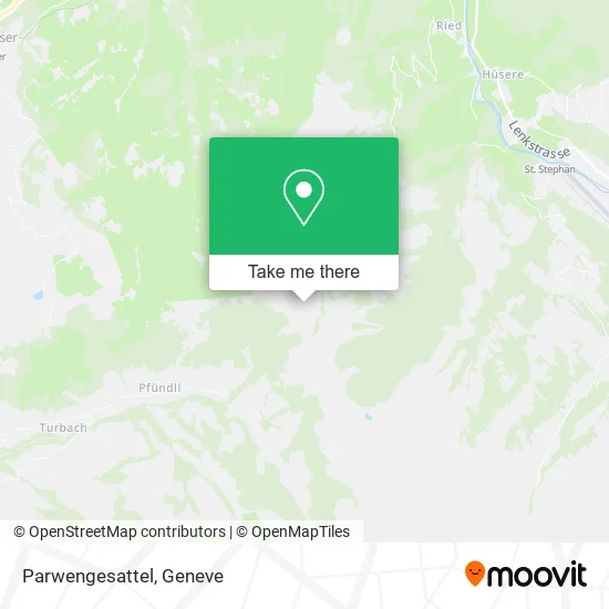 Parwengesattel map