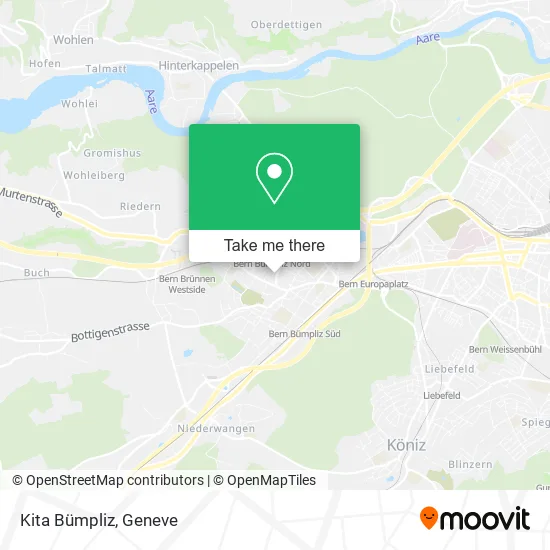 Kita Bümpliz map