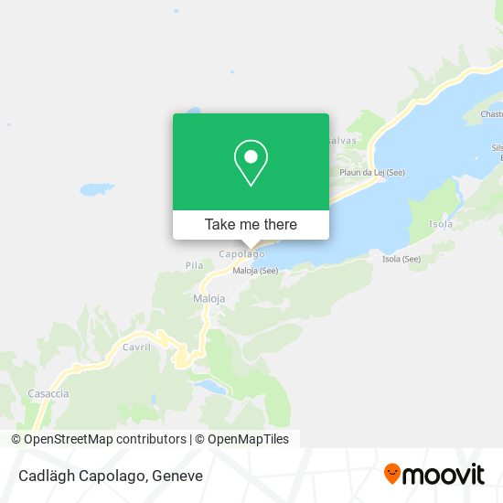 Cadlägh Capolago map