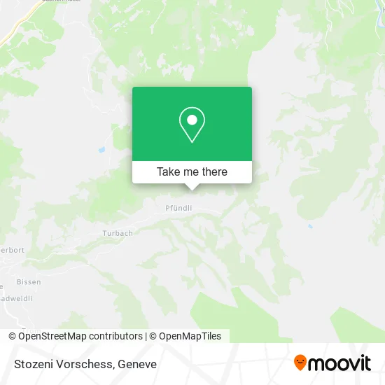 Stozeni Vorschess map